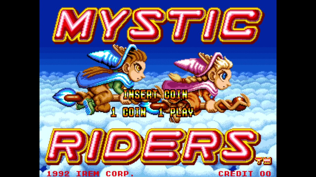 Mystic Riders Arcade Game, Irem 1992, playthrough