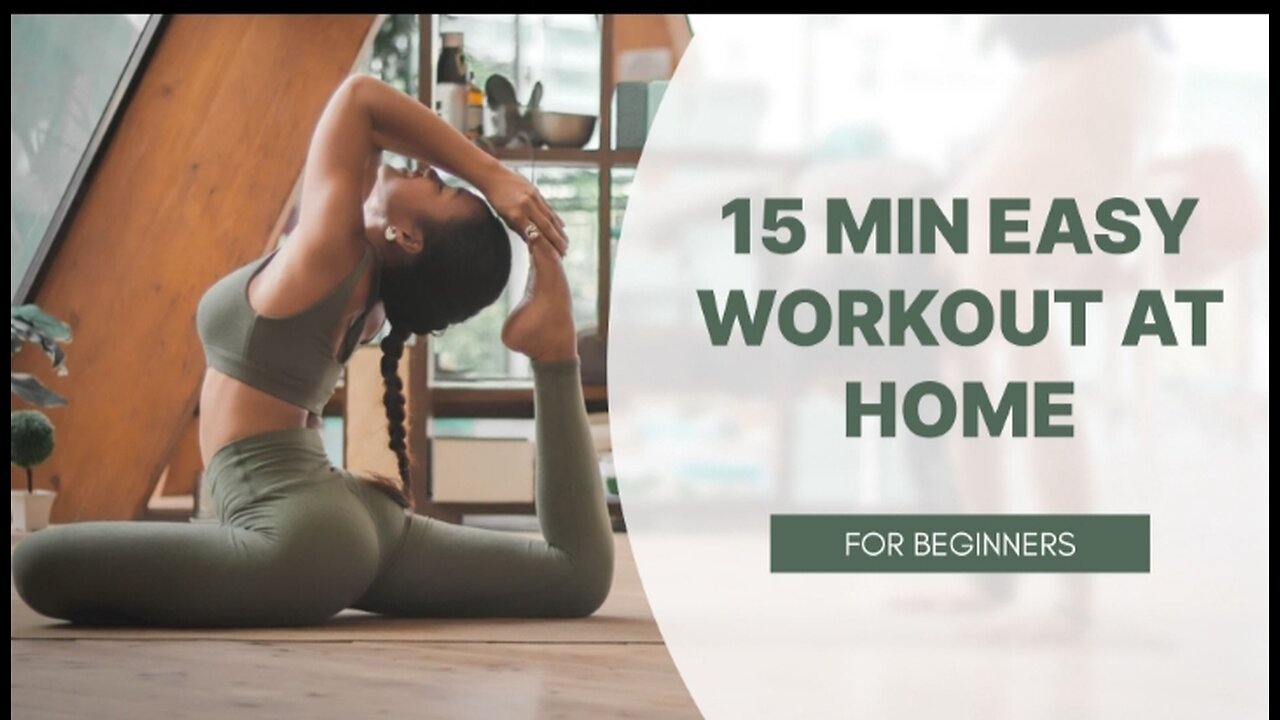 Daily 15 Min Easy workout at home