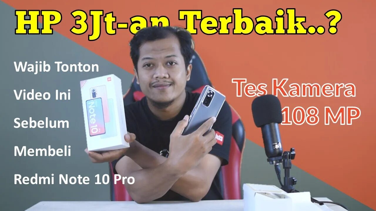 Unboxing dan Tes Kamera Redmi Note 10 Pro, Tonton Video Ini Sebelum Beli