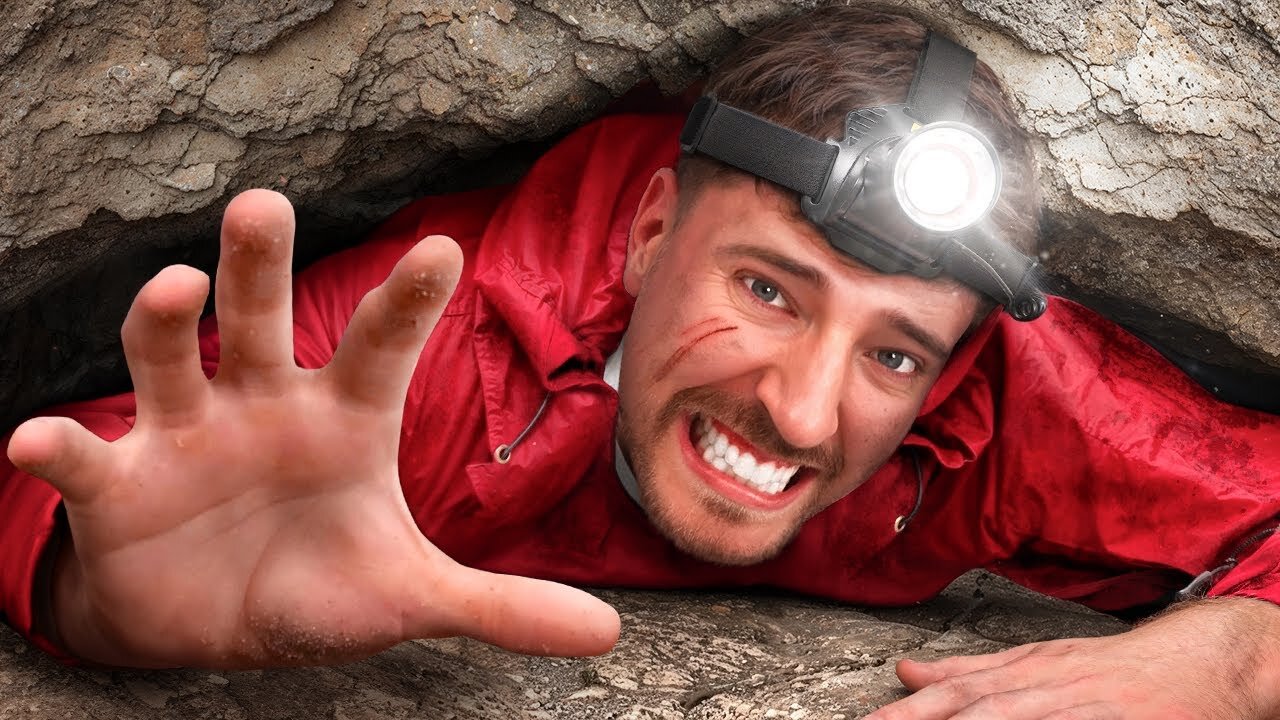 7 Days Stranded In A Cave | Mr Beast |