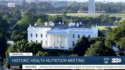 White House to hold historic health nutrition meeting