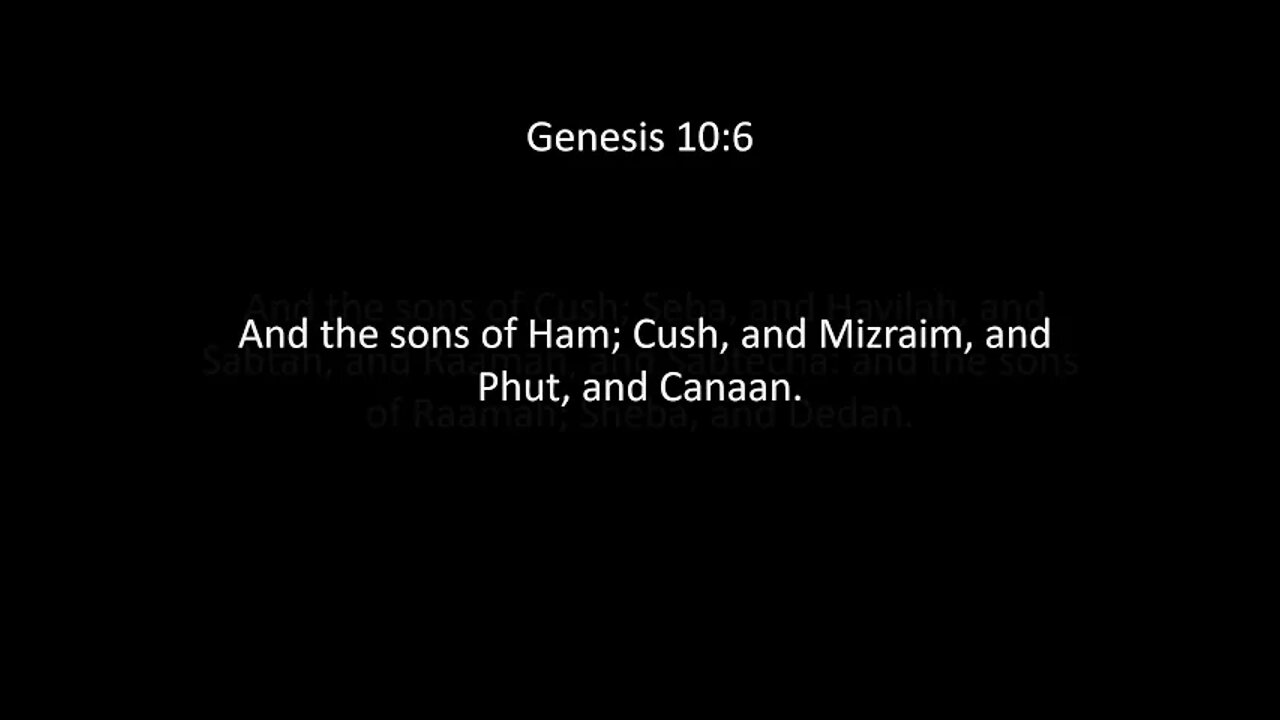 Genesis Chapter 10