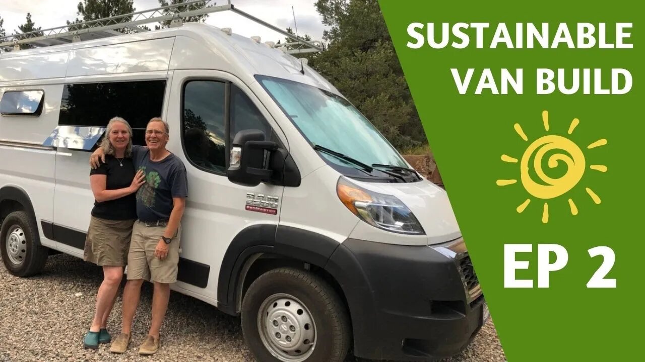 Getting ready to install the HEMP INSULATION//EP 2 OFF-GRID ProMaster Van Conversion