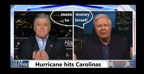 Lindsey Graham brings up Israel and Ukraine during interview about Hurricane Helene (ep 88 clip)