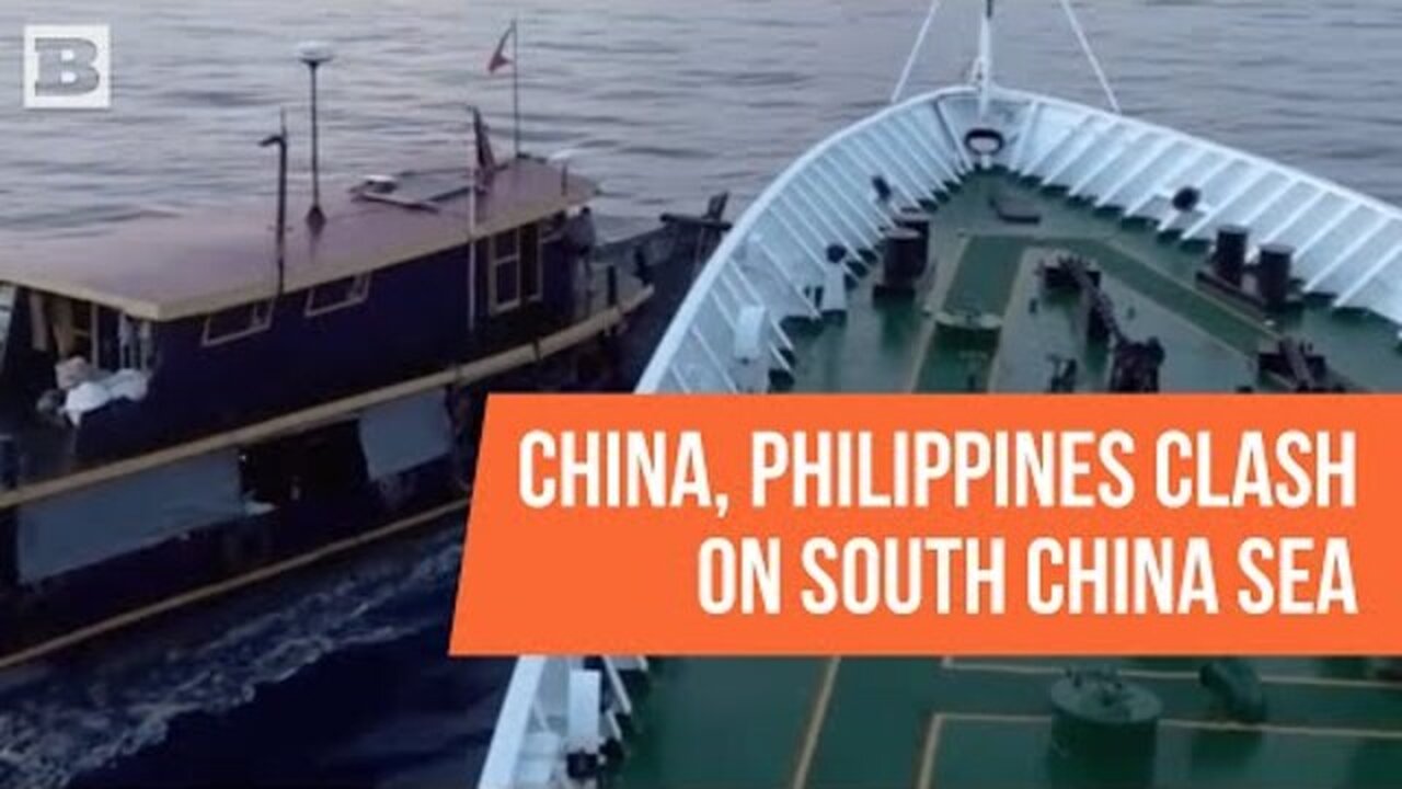 NO YOU MOVE! PHILIPPINE AND CHINESE SHIPS COLLIDE AS TENSIONS ESCALATE IN SOUTH CHINA SEA