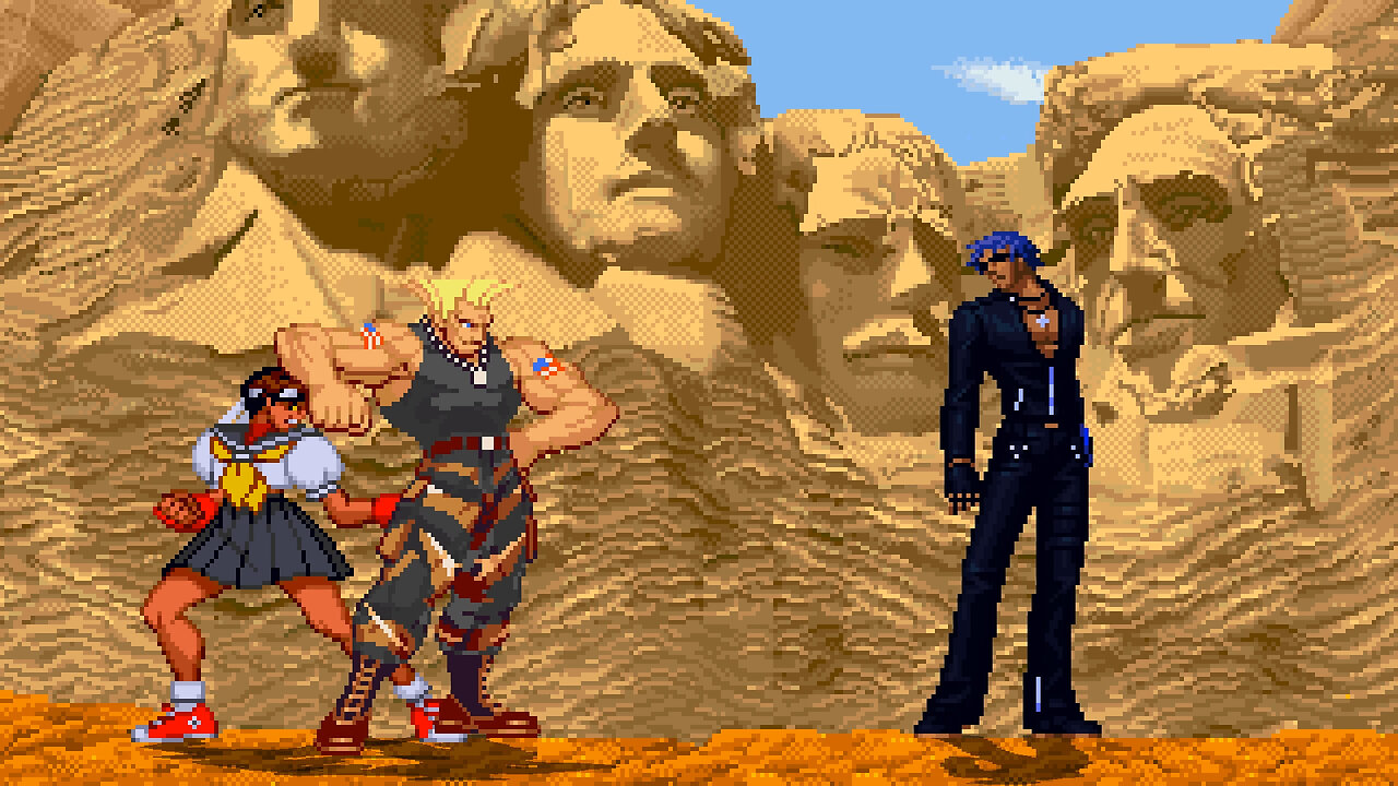 MUGEN - Evil Guile & Evil Sakura vs. Bloo - Download