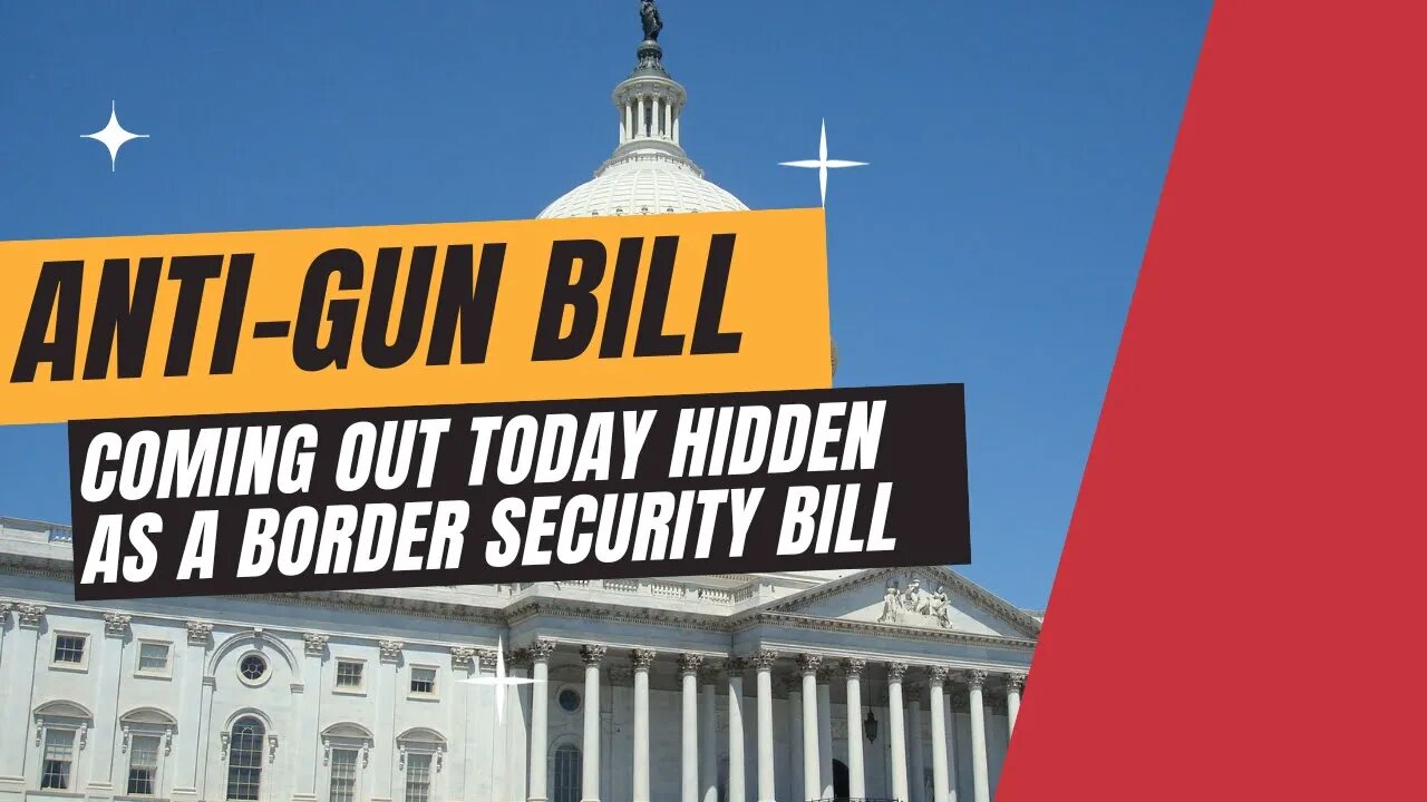 New Anti-Gun Bill: The Disarming Cartels Act