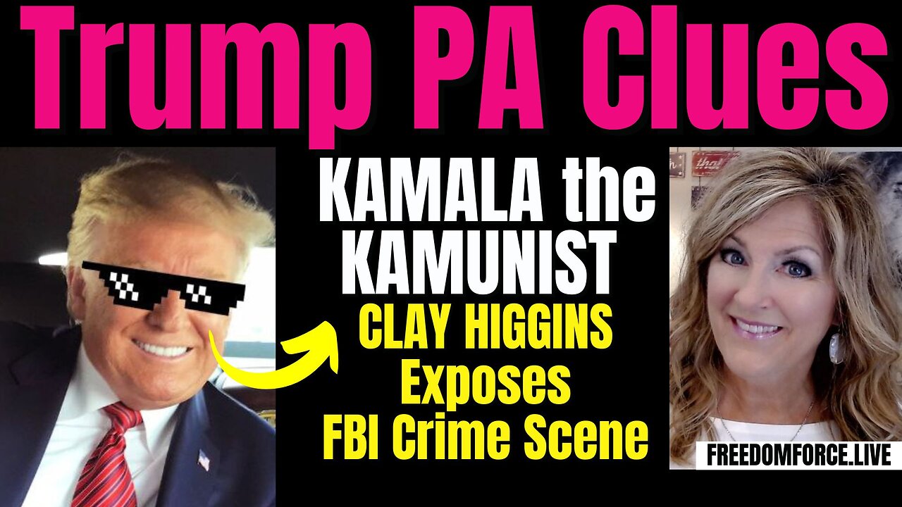 Trump PA Clue, Kamunist, Shooter Clues, Sunday 11AM 8-18-24