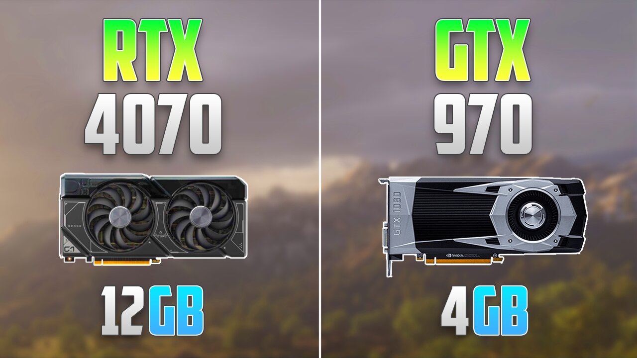 GTX 970 vs RTX 4070 - 9 Years of Evolution!