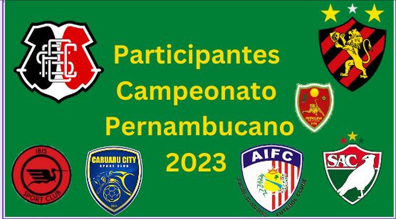 Todos os Participantes Campeonato Pernambucano 2023