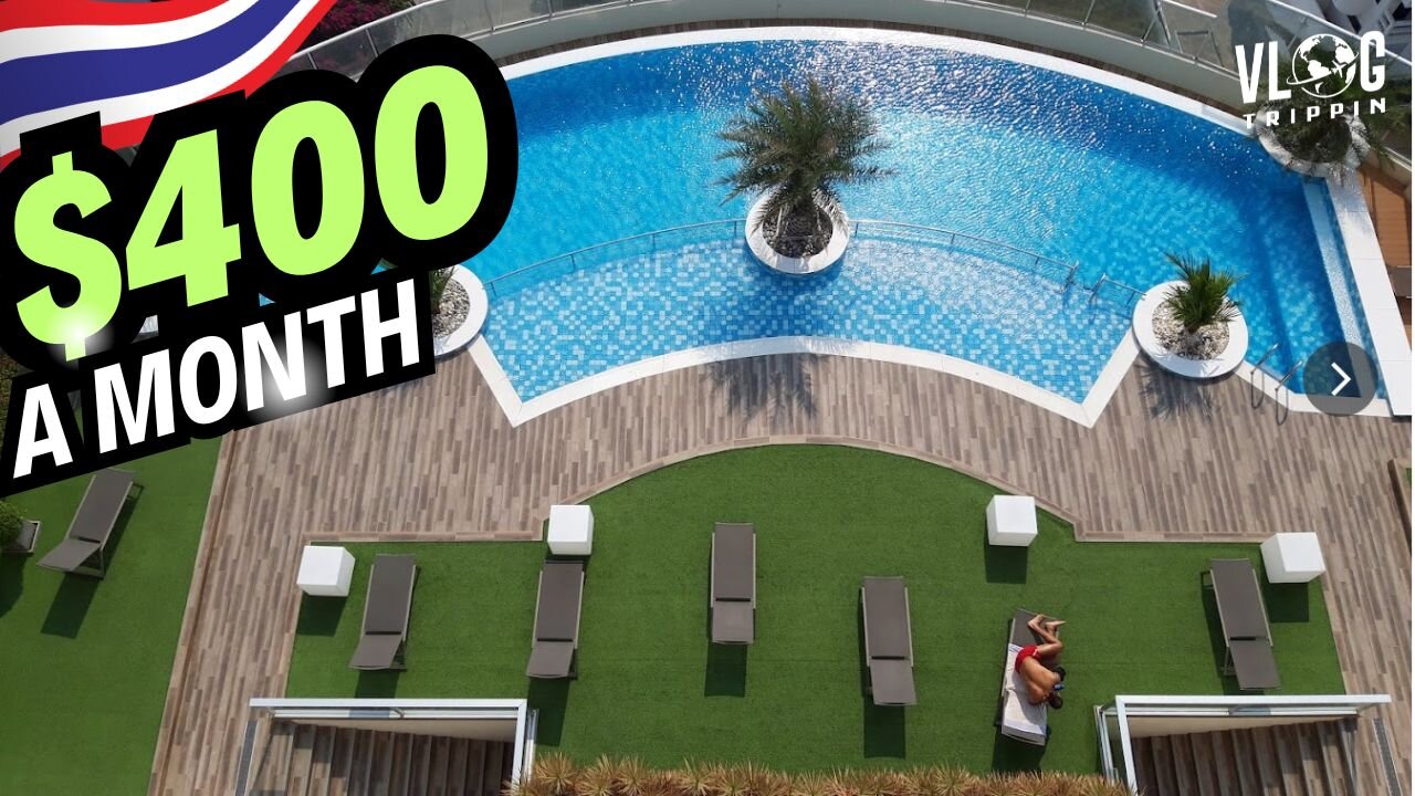 My $400 Ocean View Condo in Pattaya, Thailand 🇹🇭 🌊🏢 2023 4k