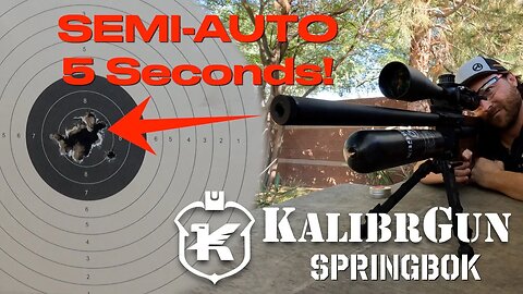 KalibrGun Springbok Semi-Auto Airgun Review