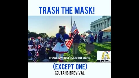 TRASH THE MASK! (Except one 😜)