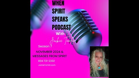 November 2024 & Messages from Spirit