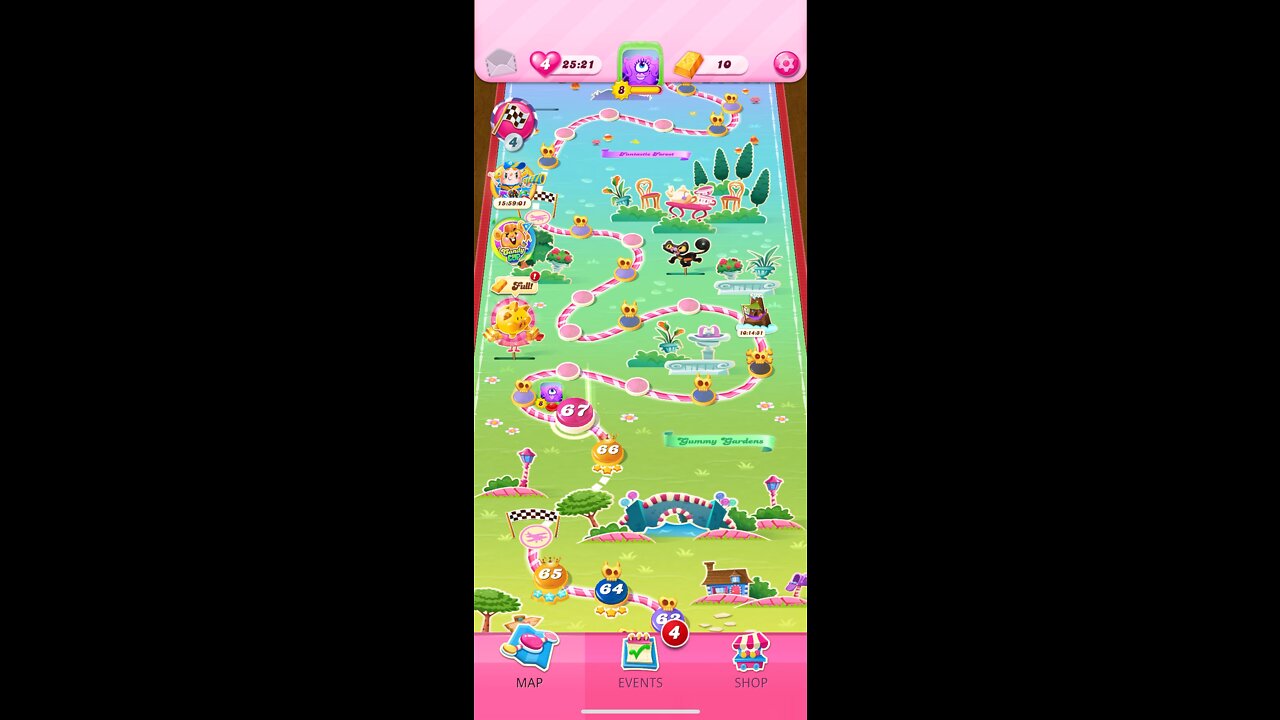 Candy Crush Saga Level 67