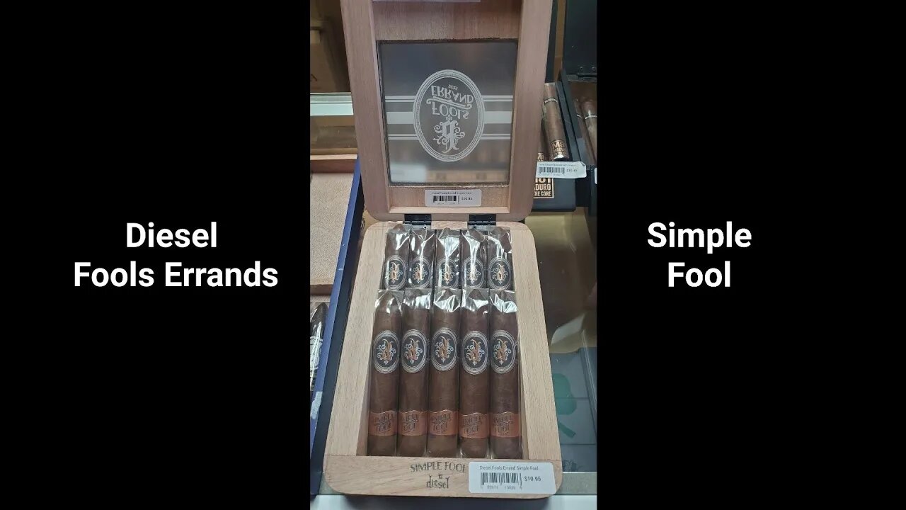 Diesel Fool's Errand Simple Fool cigar review