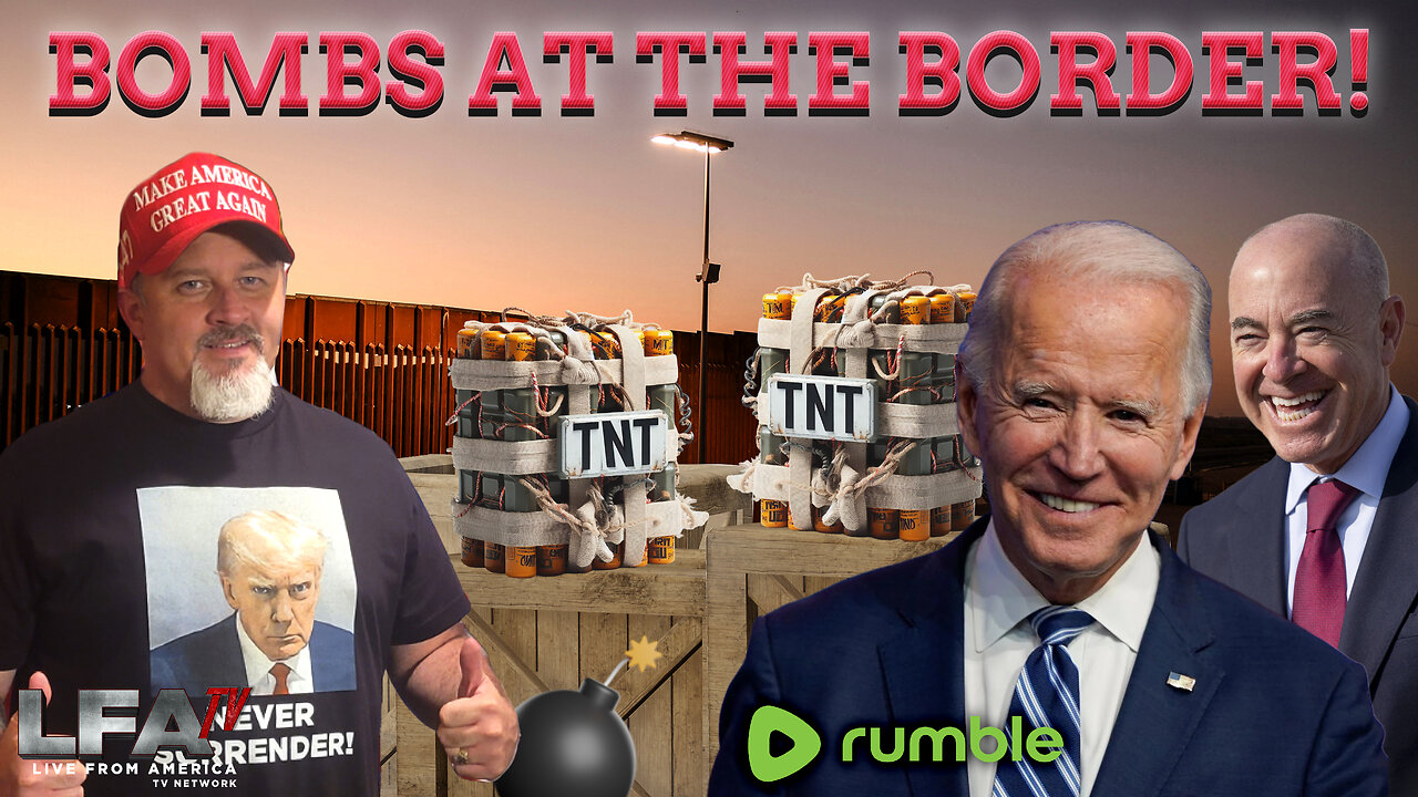 Bombs At The Border | AMERICA FIRST LIVE 12.15.23 3pm