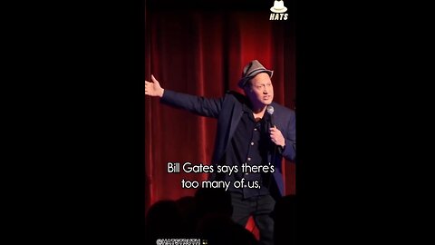 Comedian Rob Schneider does skit about Bill Gates, Depopulation, & Vaccines