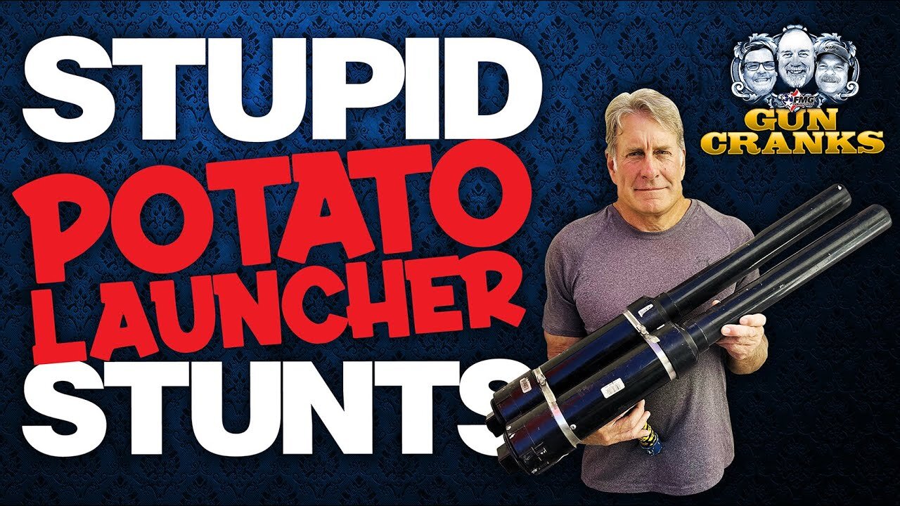 Stupid Potato Launcher Stunts | Episode 214