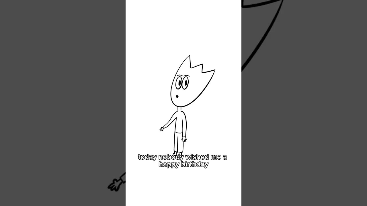 send to whoever didn't wish you happy birthday today #shorts #animation #comedy #sayleanimations