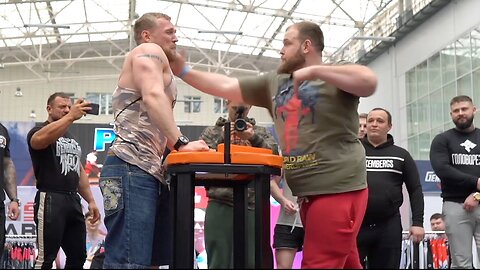 KNOCKED OUT WITH A SLAP. Slap Tournament.Russia