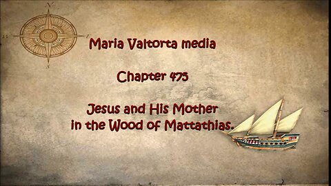 Jesus and His Mother in the Wood of Mattathias.