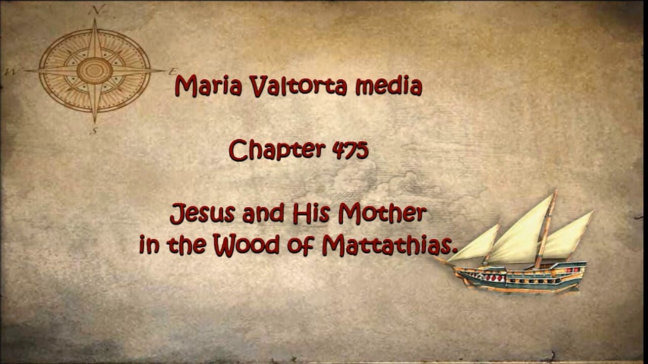Jesus and His Mother in the Wood of Mattathias.