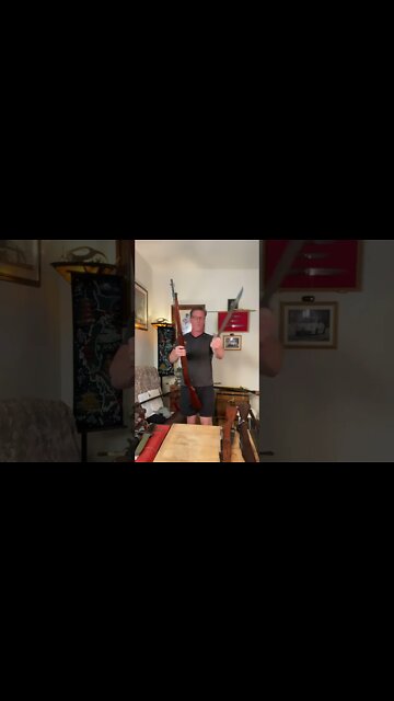 Modern day spear? The bayonet you tell me?