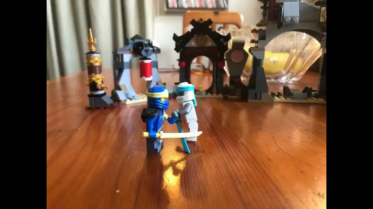 Lego stop motion Jay vs Zane