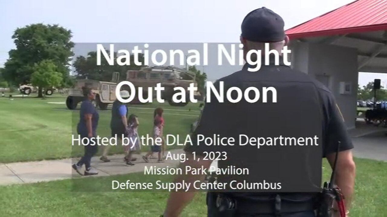 DLA Police build trust, camaraderie at National Night Out at Noon event