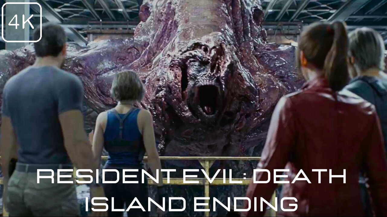 Resident Evil: Death Island [Final Monster Fight] in 4K HD✔