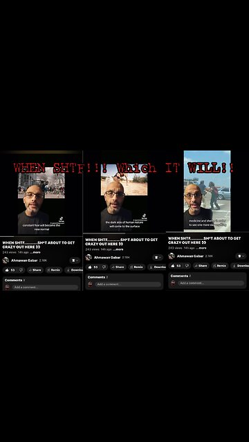 WHEN SHTF…..SHIT ABOUT TO GET SCARY AND CRAZY HERE IN AMERICA