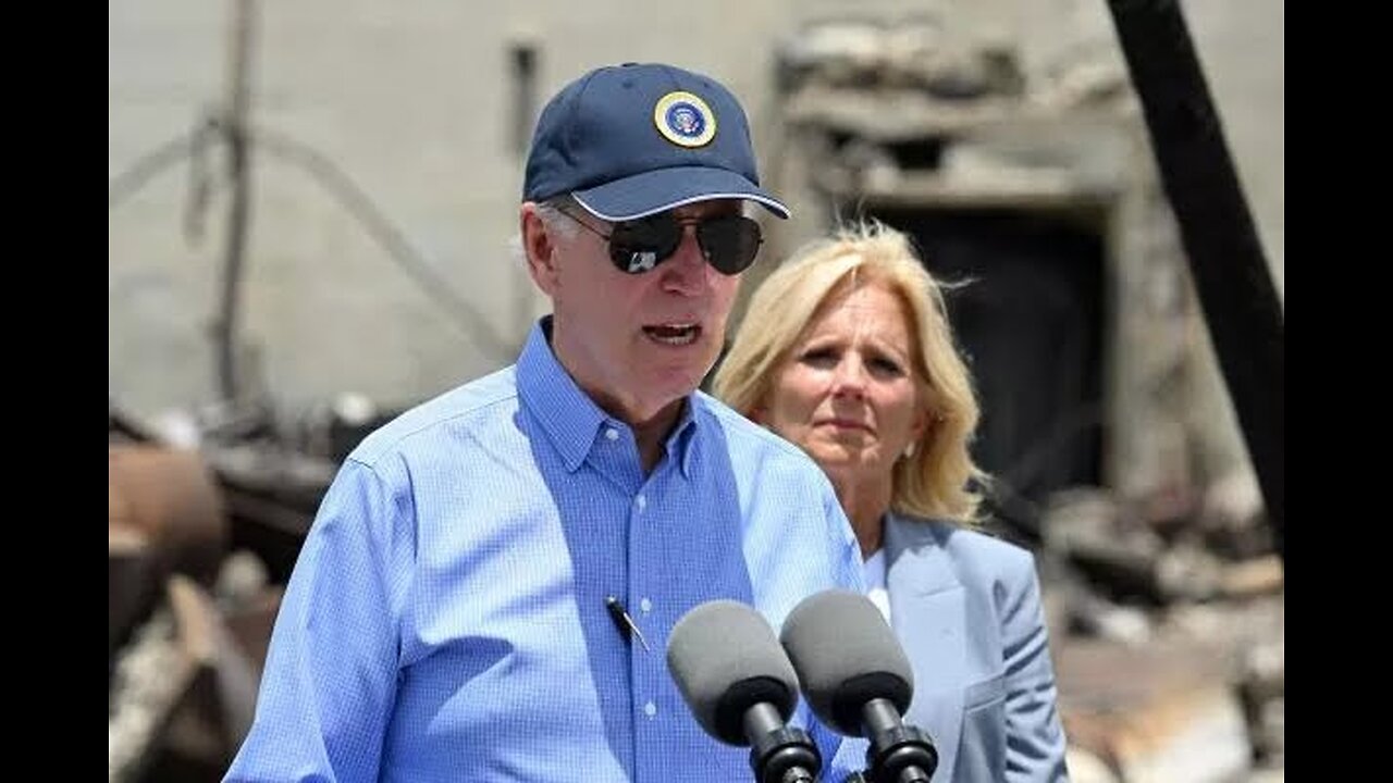 Biden delivers speech on wildfires in maui