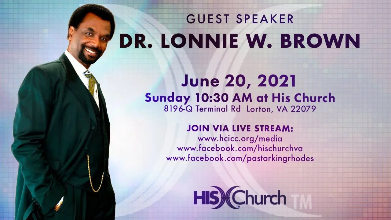 His Church Sunday Services Live 10:30AM est 06/20/2021