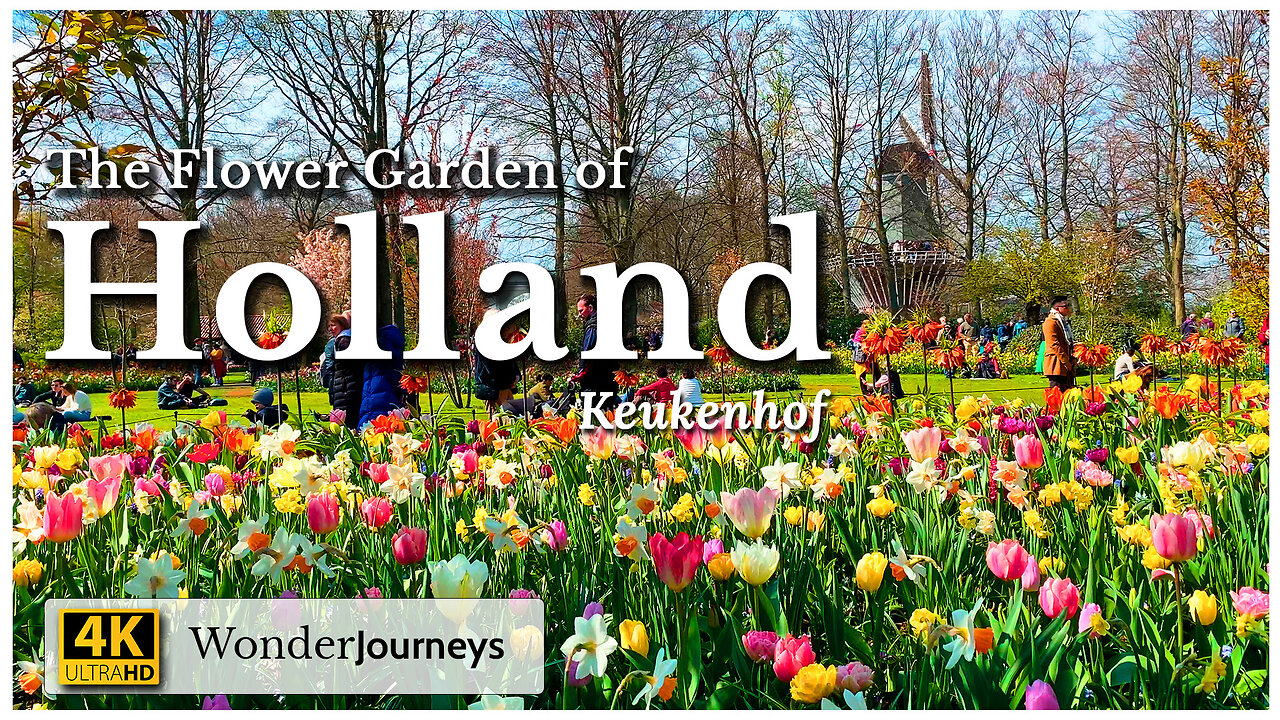 Keukenhof Gardens • The Flower Garden of Holland
