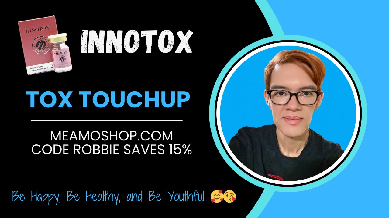 Innotox touch up! 💉 | Join our FB group for our first giveaway, we love to give back! 🥰🩵