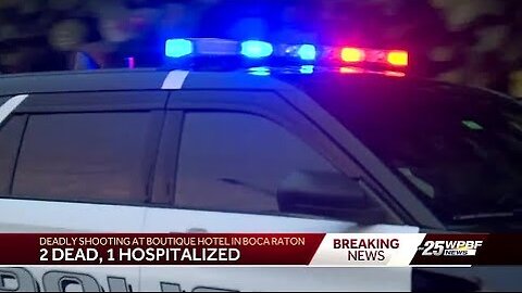 Two dead, one hospitalized after shooting in Boca Raton