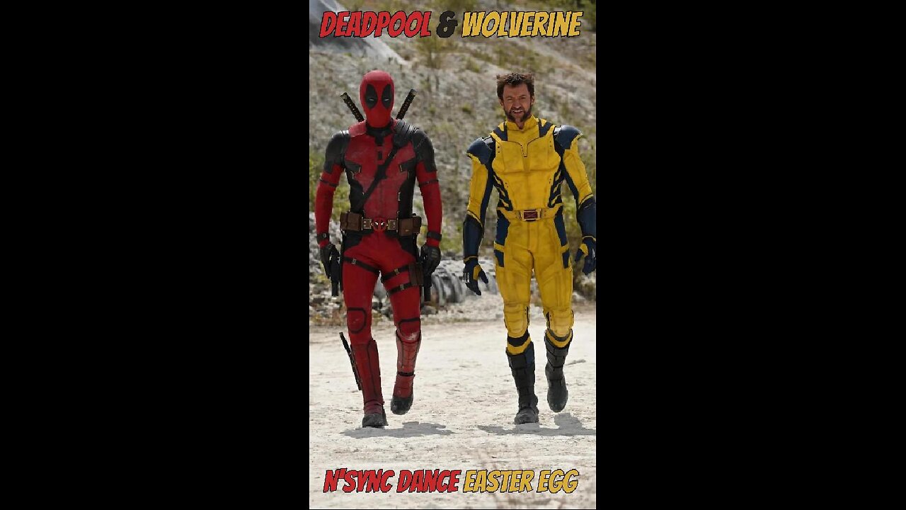 Deadpool & Wolverine N'Sync Dance Easter Egg.