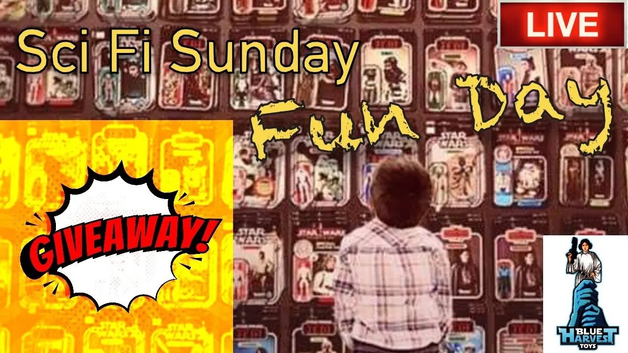 Sci Fi Sunday Fun Day Giveaway Livestream