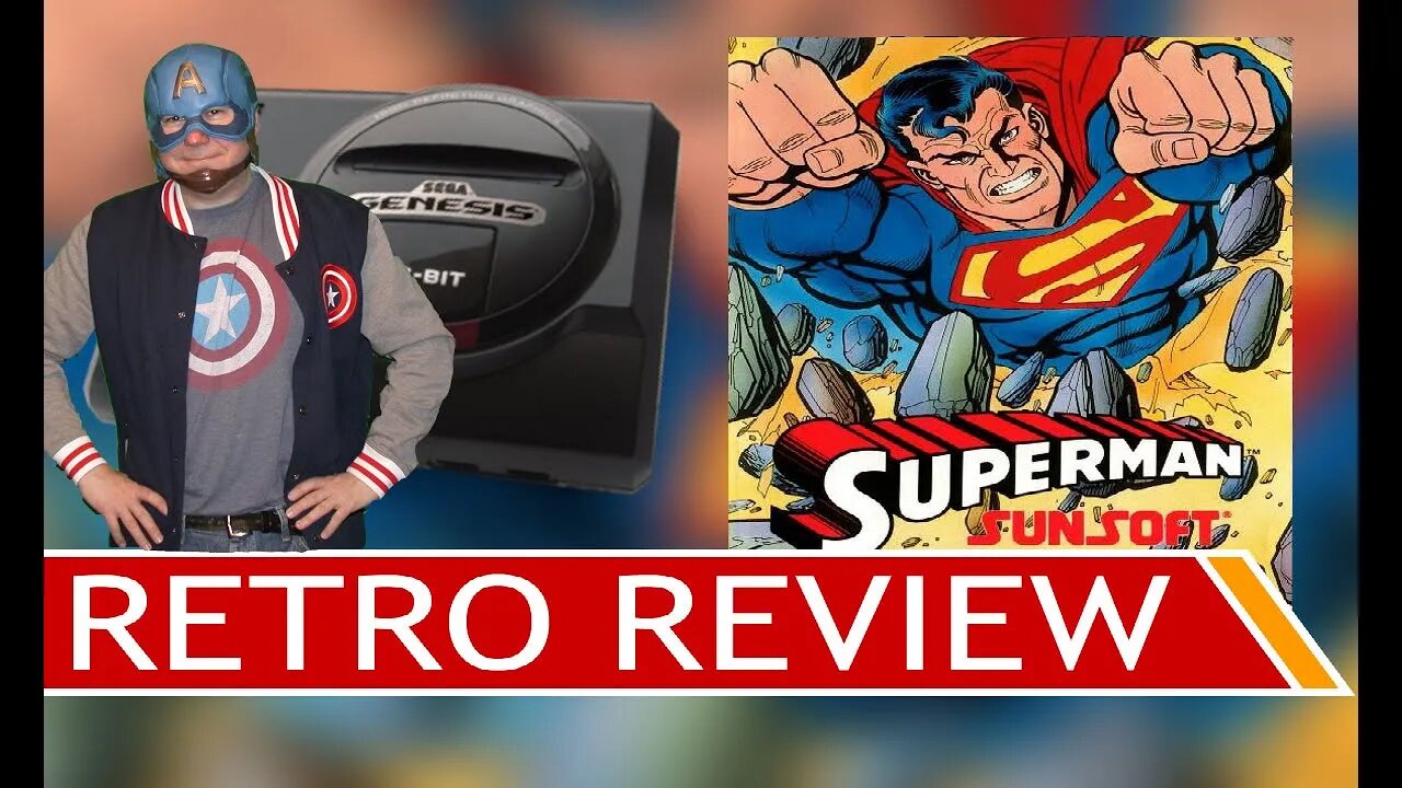 Superman Bad Game Or Misunderstood? - Sega Genesis Retro Review