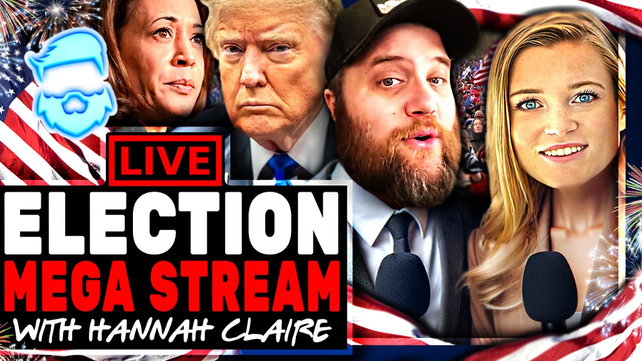 Live Election Coverage! Donald Trump vs Kamala Harris w/ Hannah Claire