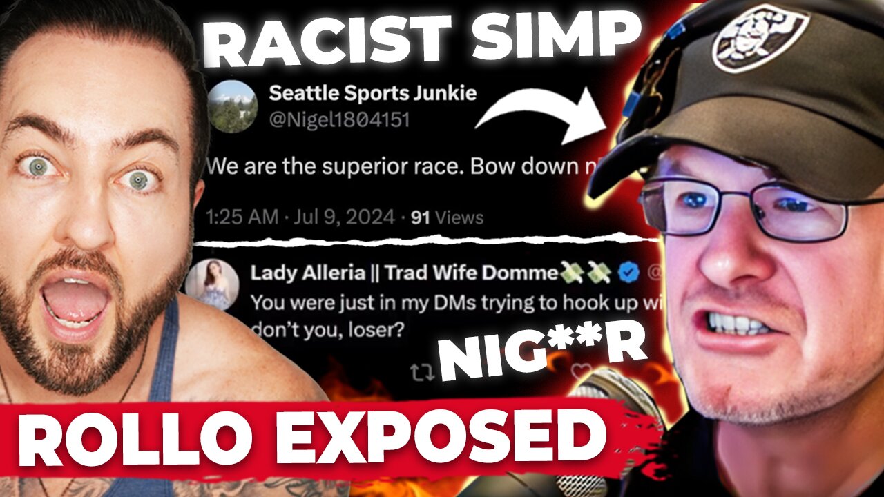 Rollo Tomassi EXPOSED As Massive Racist & Simp! SCREENSHOT PROOF! @RolloTomassi