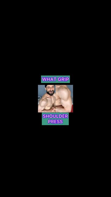 GRIP FOR SHOULDER PRESS #shorts
