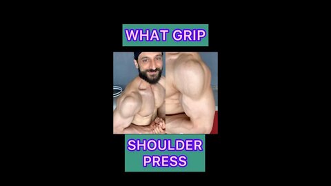 GRIP FOR SHOULDER PRESS #shorts