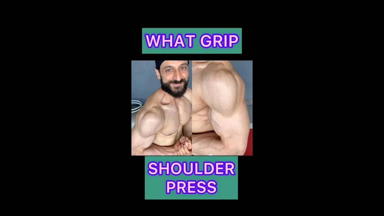 GRIP FOR SHOULDER PRESS #shorts