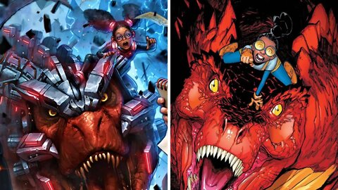 La Historia De Moon Girl Y Devil Dinosaur | (Lunella Lafayette) ORIGEN - Marvel Comics