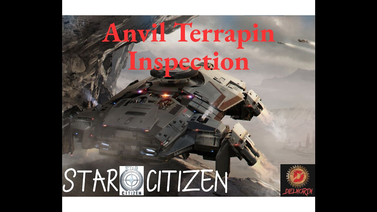 Star Citizen 3.17.4 [ Anvil Terrapin - Inspection ] #Gaming #Live