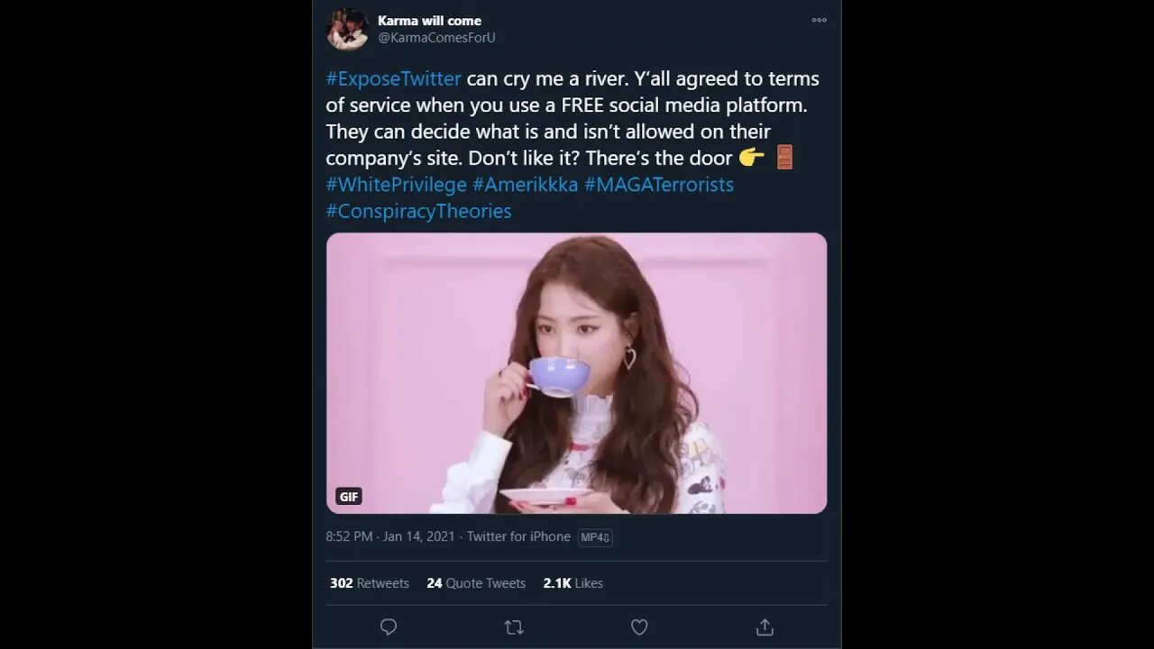 Disturbing corporate apologism