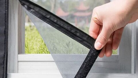 Self-adhesive Window Anti-mosquito Net Curtain