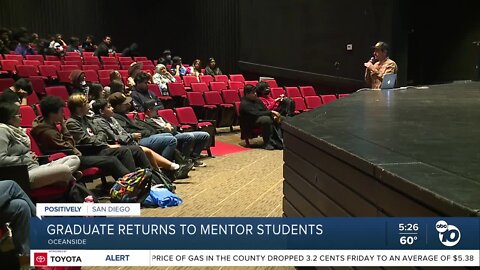 OUSD grad returns to mentor students